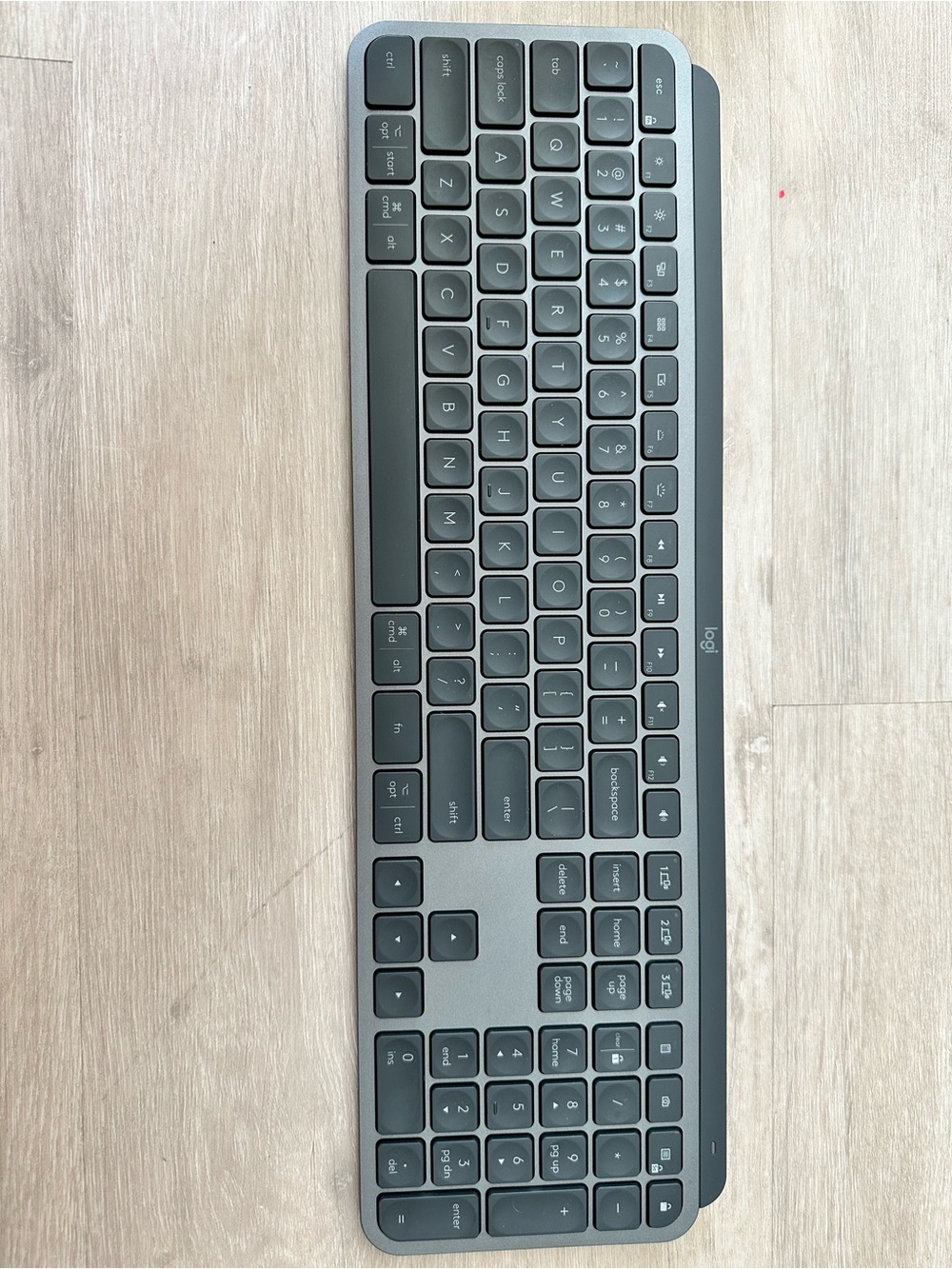 Logitech MX Keys keyboard wireless, black